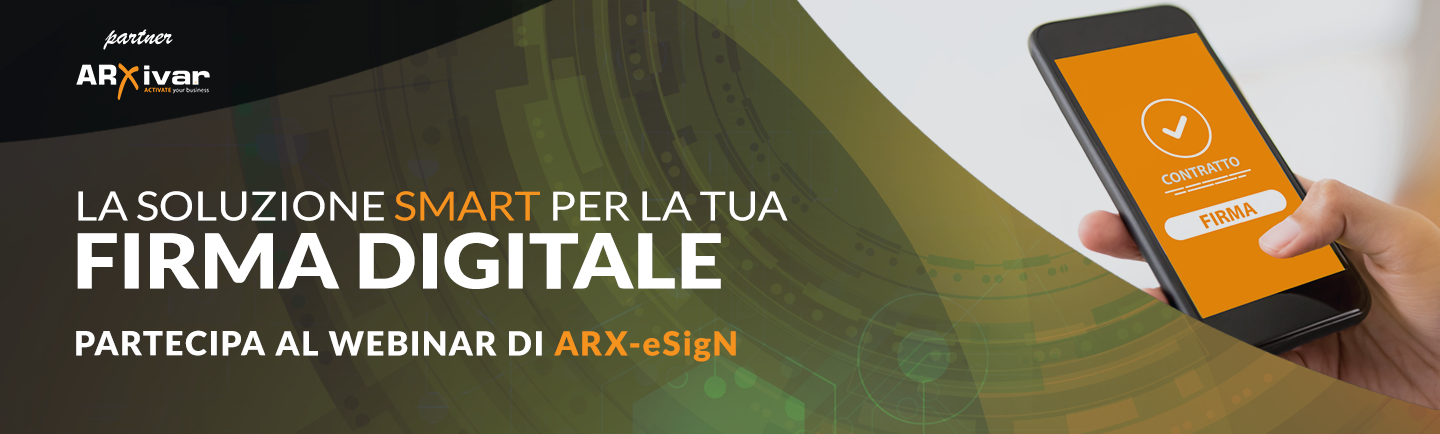 Webinar ARX-eSigN 21 ottobre 2022 online-Consoft Informatica