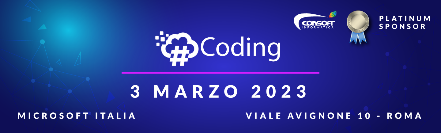 Coding 2023 - evento Microsoft - Consoft Informatica - 3 marzo 2023