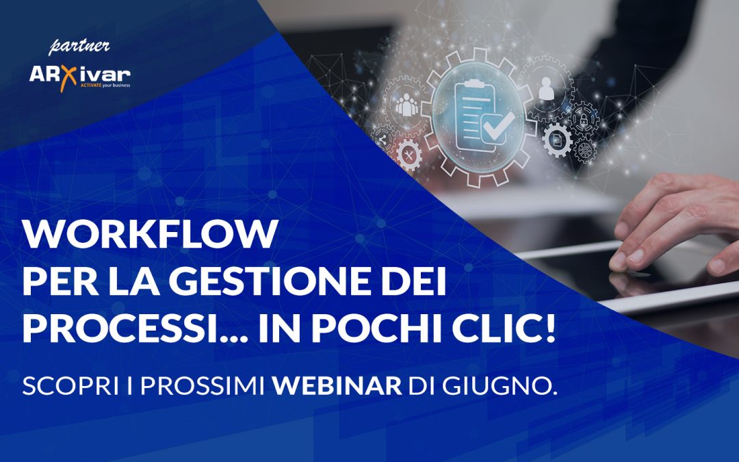 Programmazione webinar ARXivar – giugno 2025