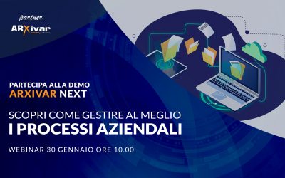 Demo Arxivar Next – webinar 30/01/2026