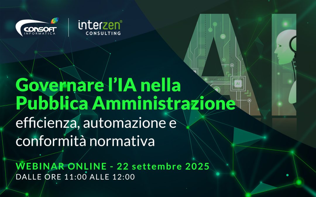 Governare l’IA nella Pubblica Amministrazione – 22/09/2026