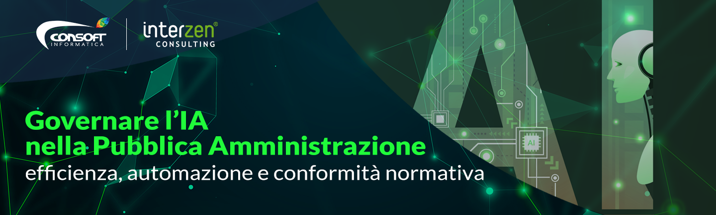 AI nella Pubblica Amministrazione - webinar online 22 settembre 2026 - Consoft Informatica